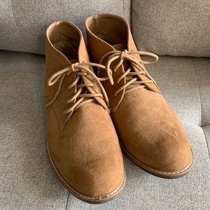 Mens tan suede boots 11